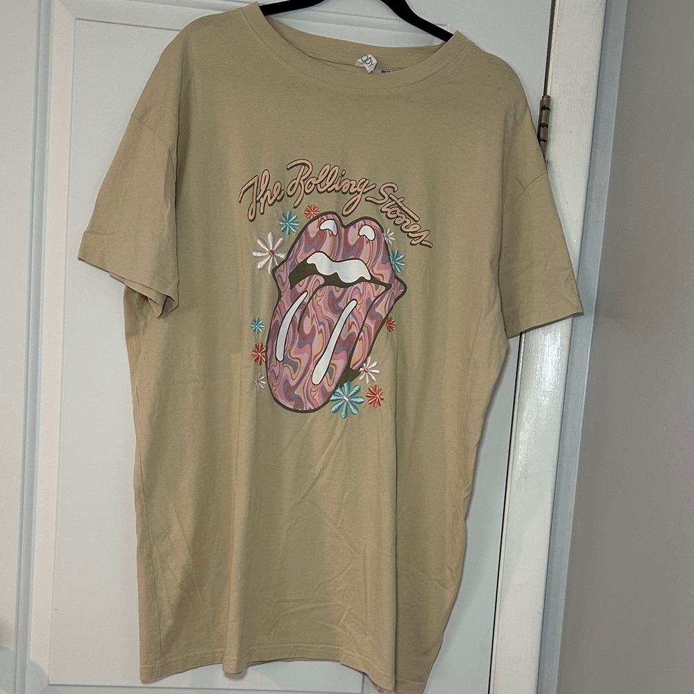Rolling Stones Graphic T-Shirt Dress